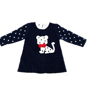 Mayoral Spotted Leopard‎ Knit Dress